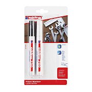 Viltstift Edding Lakmarker Wit en Zwart