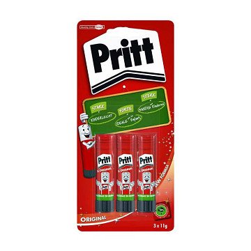 Glue stick Pritt Stick Original, 3 pcs.