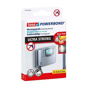 Montageband Tesa Powerbond Extra Stark Doppelseitig