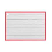Flashcards A7 Rood incl. clipring 50 Vellen