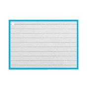 Flashcards A7 Blauw incl. clipring 50 Vellen