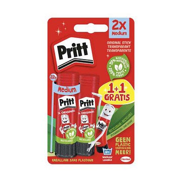 Lijmstift Pritt Stick Original 22gr, 2st.
