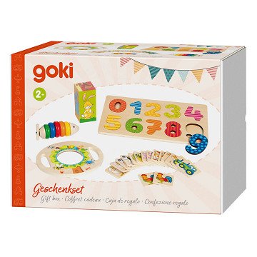 Goki Holzgeschenkset - 5-teilig.