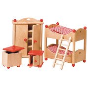 Goki Dollhouse Furniture Children's Room