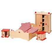 Goki Dollhouse Furniture Bedroom