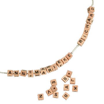 Goki Letter Beads, 300 pcs.