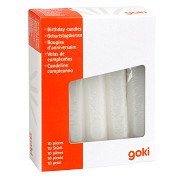 Goki Birthday Candles, 10 pcs.