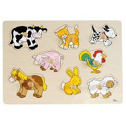 Goki Stud Puzzle Animals