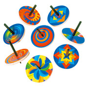 Goki Spinning Top Color Round