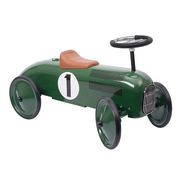 Goki Retro Ride-on Car Green