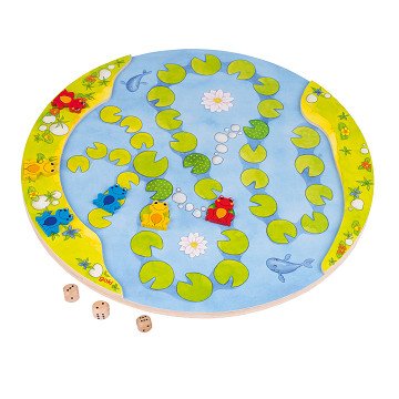 Houten Kikker Spel