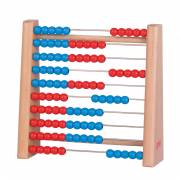 Goki Wooden Abacus, 17x16.5 cm