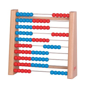 Goki Wooden Counting Frame, 17x16.5 cm