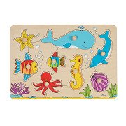 Goki Pimple Puzzle Underwater World, 8 pcs.