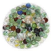 Goki Marbles in Net, 88pcs.