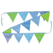 Goki Cotton Bunting Blue/Green