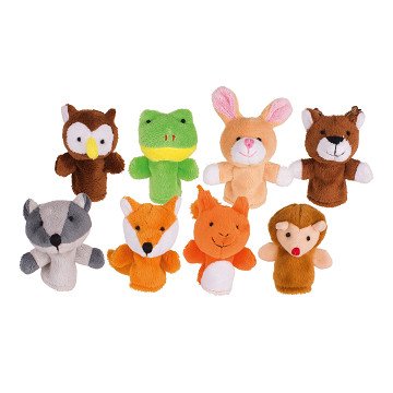 Goki Finger Puppets Forest Animals, 8 pcs.