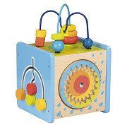 Activity cube with Spiral