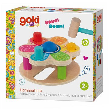 Goki Wooden Hammer Bench