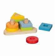 Goki Dreieckiges Sortierspiel aus Holz