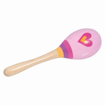 Goki Wooden Maracas Heart