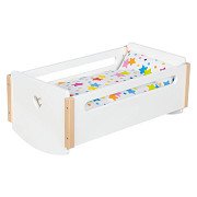 Goki Wooden Doll Cradle