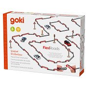 Goki Holz-Straßenbau-Spielset - 135 Teile.