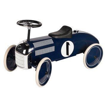 Goki Retro Running Car Navy