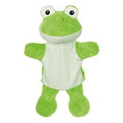 Goki Hand Puppet Frog, 21cm