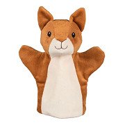 Goki Hand Puppet Squirrel, 24cm