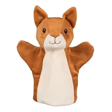 Goki Handpuppe Eichhörnchen, 24cm