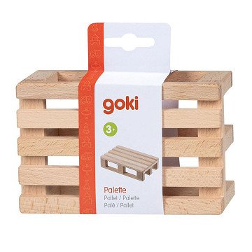 Goki Puppenmöbelpalette aus Holz