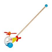Goki Holzschiebefigur Hubschrauber