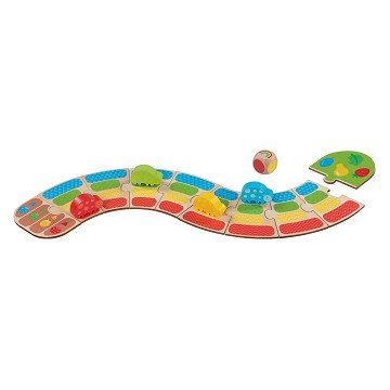 Goki Wooden Ladybug Race Dice Child's Game