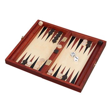 Goki Backgammon Brettspiel aus Holz