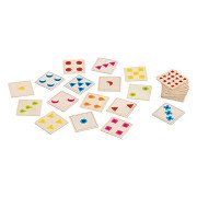 Goki Wooden Colors and Shapes Game, 30 pcs.