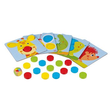 Goki Mein erstes Farbsortierspiel, 16-tlg.