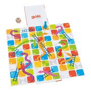 Goki XXL Snakes and Ladders in Cube Board Game