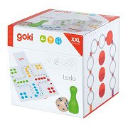 Goki XXL Ludo in Cube Board Game