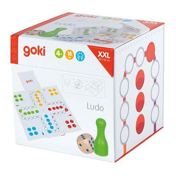 Goki XXL Ludo in Cube Board Game