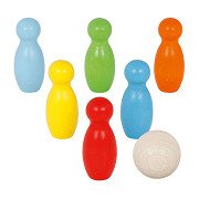 Goki Wooden Skittles Color, 7pcs.