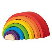 Goki Wooden Building Blocks Rainbow, 5 pcs.