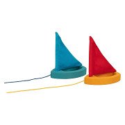 Goki Wooden Sailboat Small