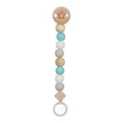 Goki Holz Schnullerkette Stern Blau