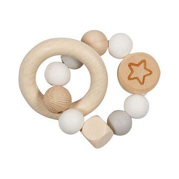 Goki Wooden Gripping Ring Star