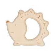 Goki Wooden Gripping Ring Hedgehog