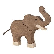 Holztiger Wooden Elephant Trunk Up