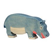 Holztiger Wooden Hippopotamus