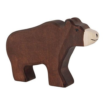 Holztiger Wooden Brown Bear