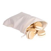 Wooden Yo-Yo's in Cotton Bag, 24 pieces